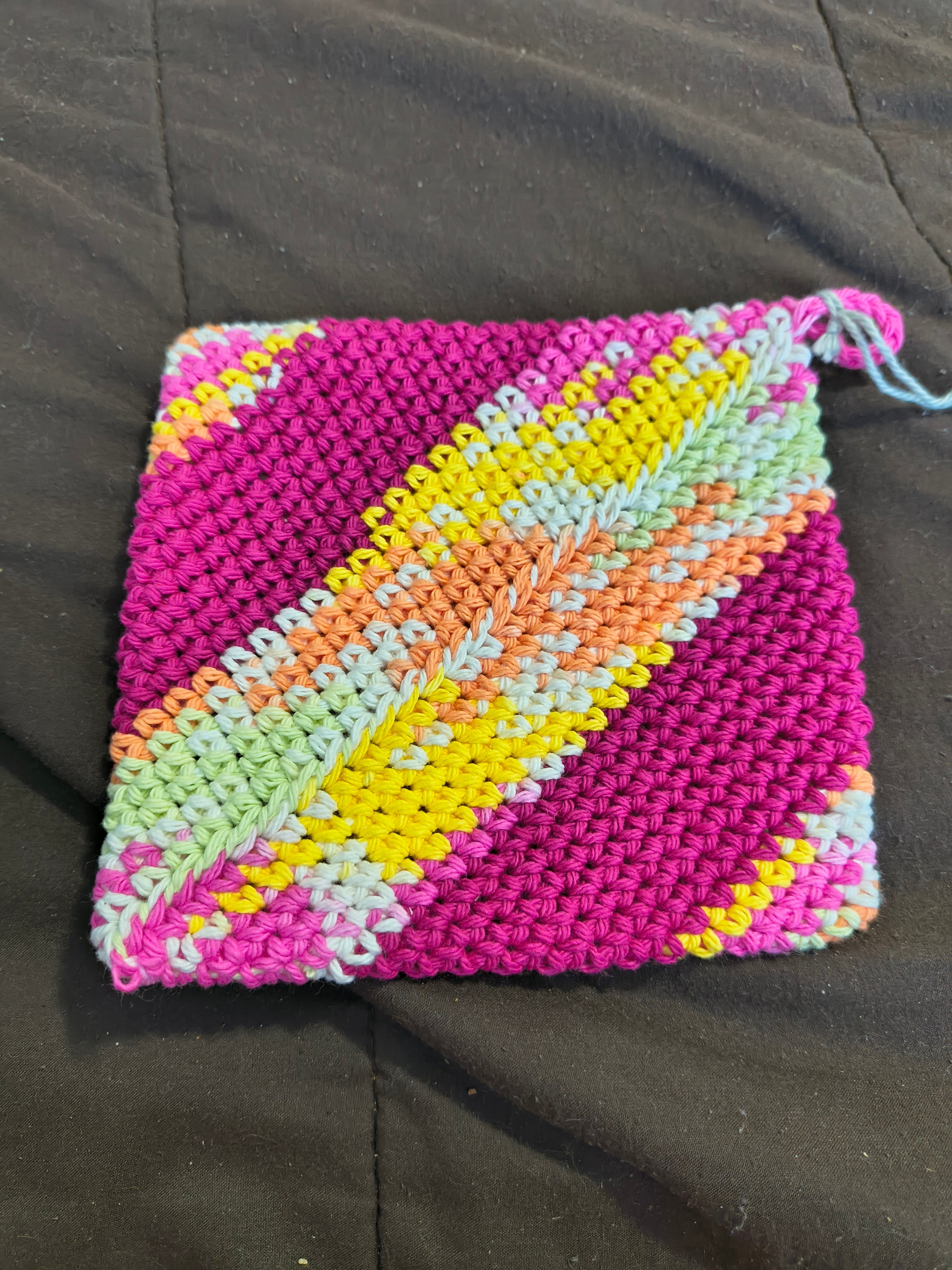 Handmade Multicolor Cotton Pot Holder