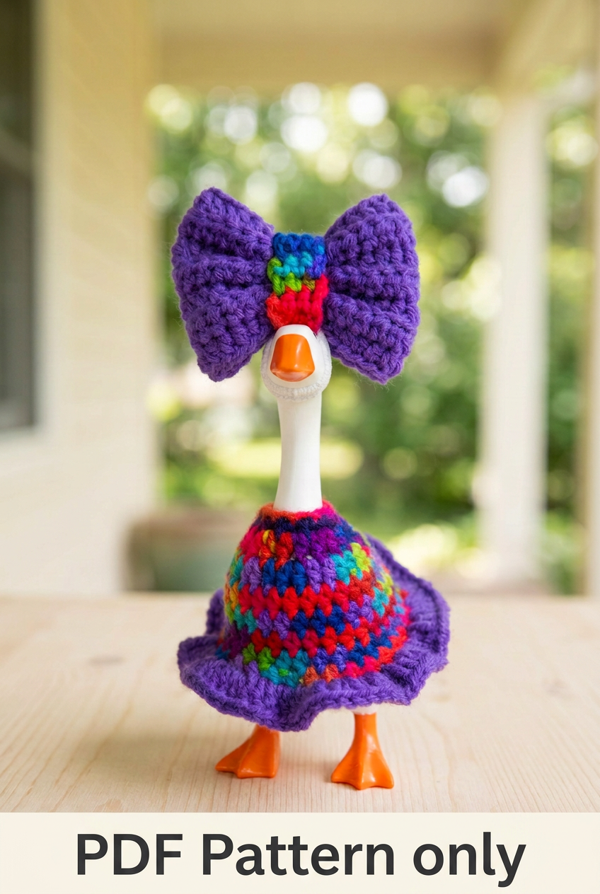Desk goose dress labeled PDF Pattern only