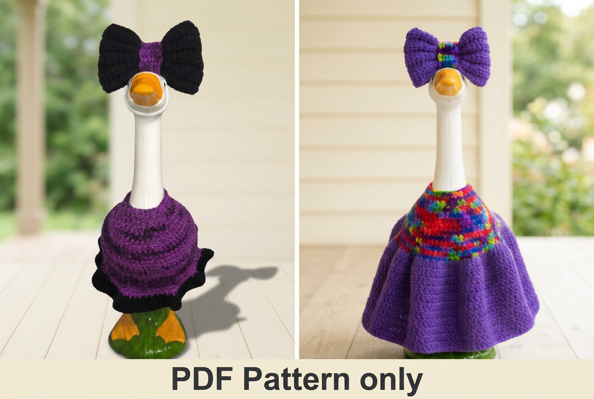 Everyday Fancy and Gooseberry Twirl PDF pattern combo