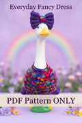 Everyday Fancy Dress with PDF Pattern ONLY wording