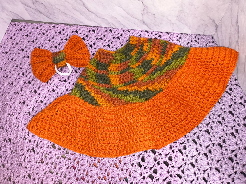PDF Pattern Bundle – 23" Porch Goose Everyday Fancy & Gooseberry Twirl Dress and Bow Sets