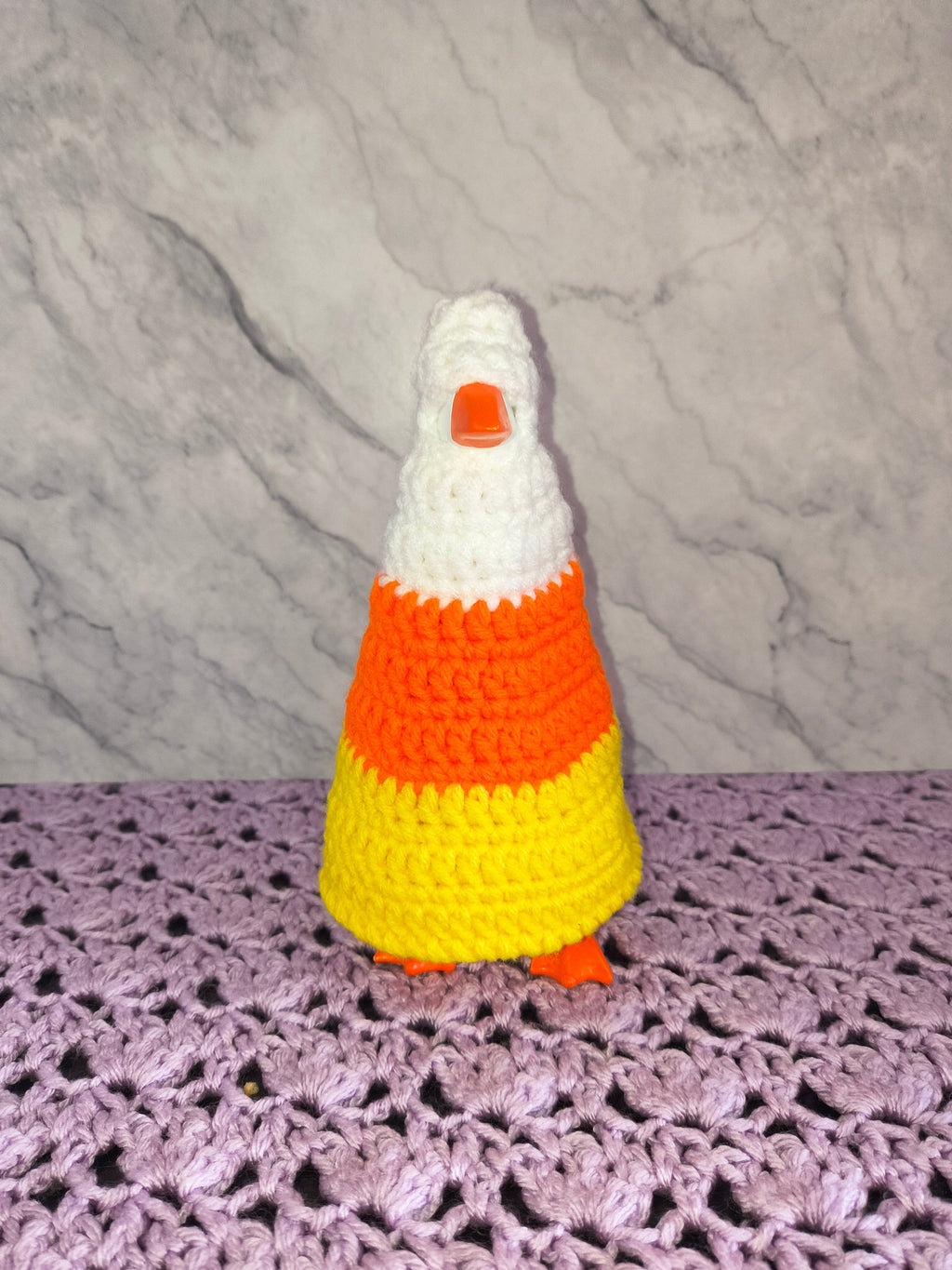 7" Desk Goose Candy Corn Costume