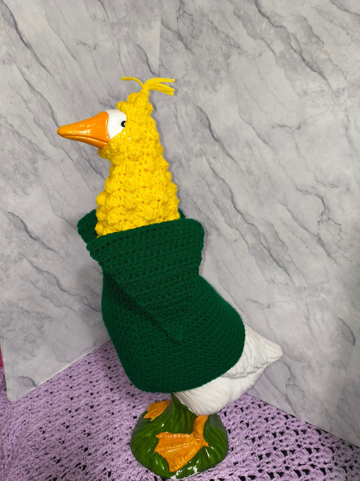 19.6" Porch Goose Corn Cob Costume