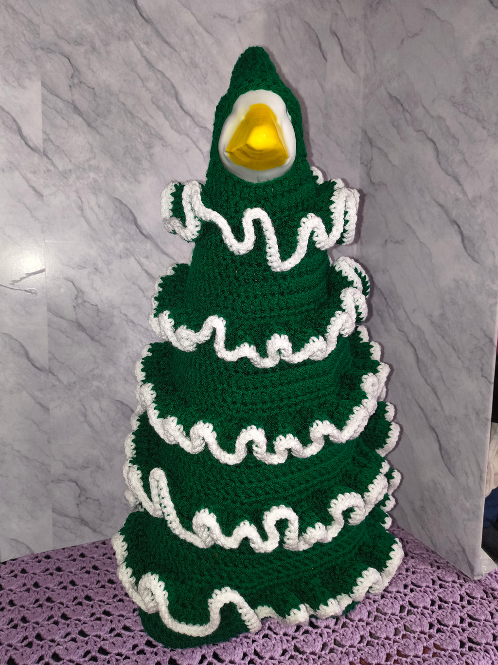 PDF Pattern 23" Porch Goose Christmas Tree Costume