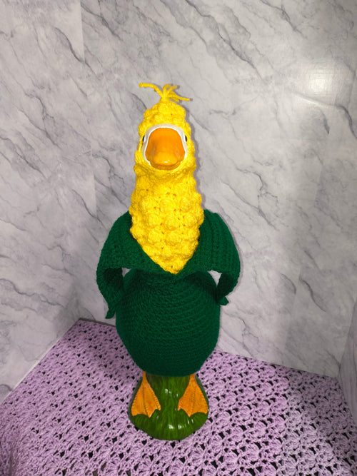 19.6" Porch Goose Corn Cob Costume