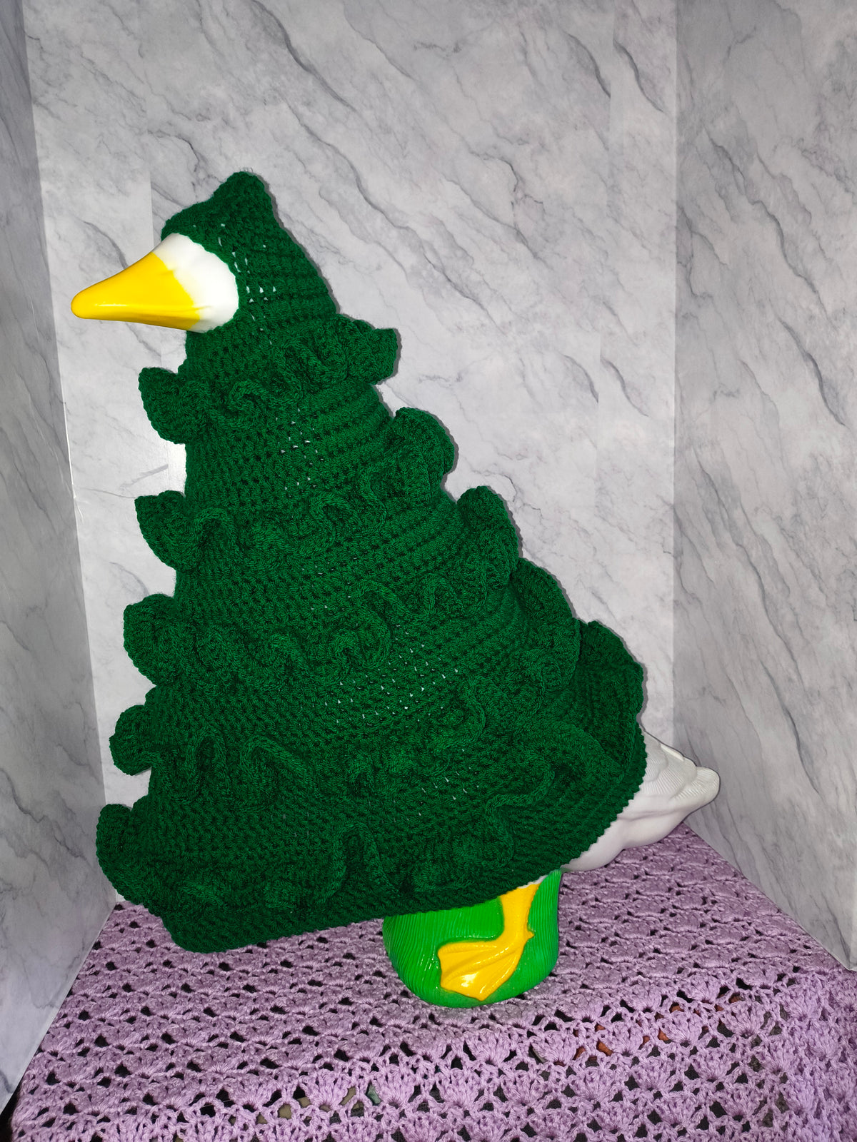 PDF Pattern 23" Porch Goose Christmas Tree Costume