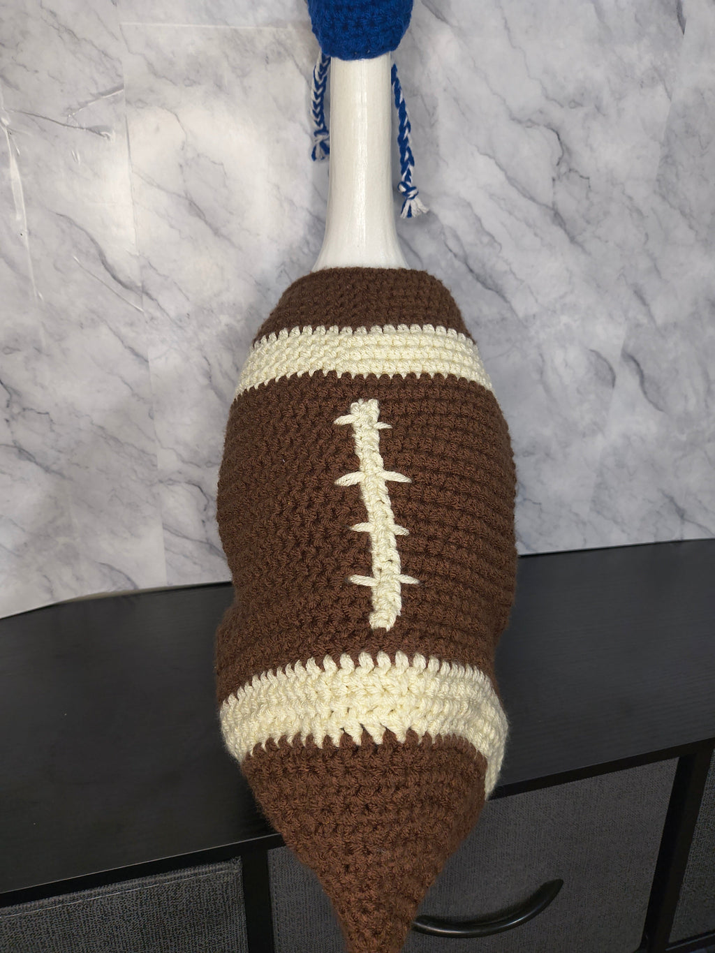 23" Porch Goose Football Outfit and Beanie Set