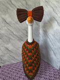 19.6-21" Porch Goose Shawl/Poncho and Bow Set