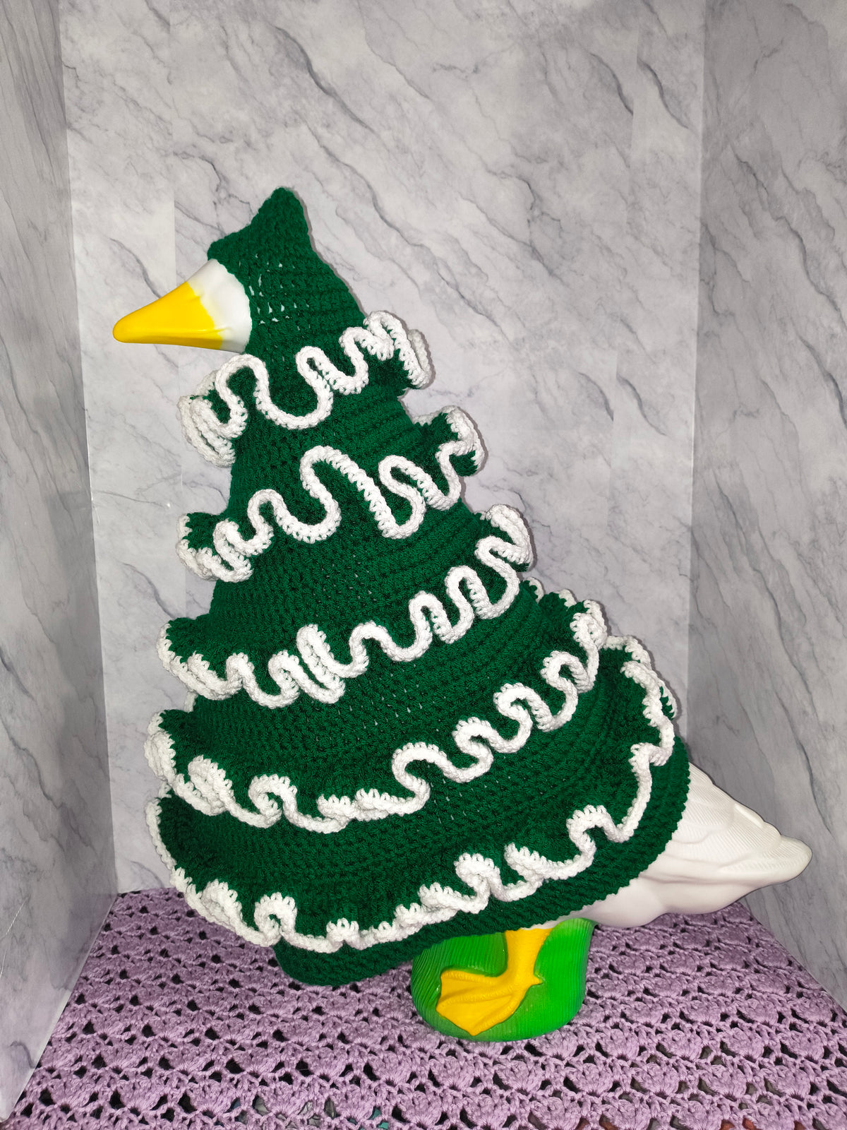 PDF Pattern 23" Porch Goose Christmas Tree Costume