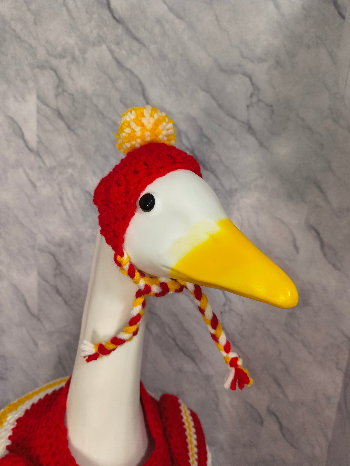 23" Porch Goose Team Fan Outfit and Beanie Set