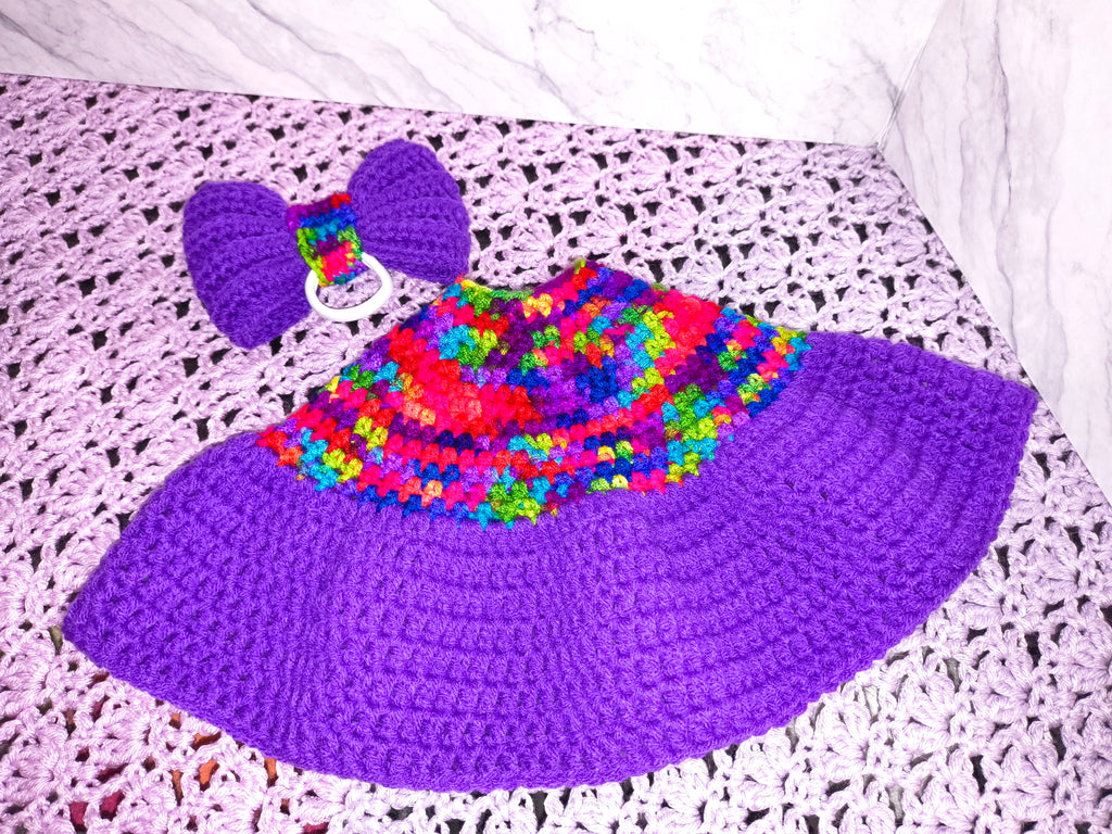 PDF Pattern – 19.6–21" Porch Goose Gooseberry Twirl Dress and Bow Set