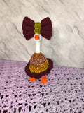 7" Desk Goose Everyday Fancy Dress and Bow Set
