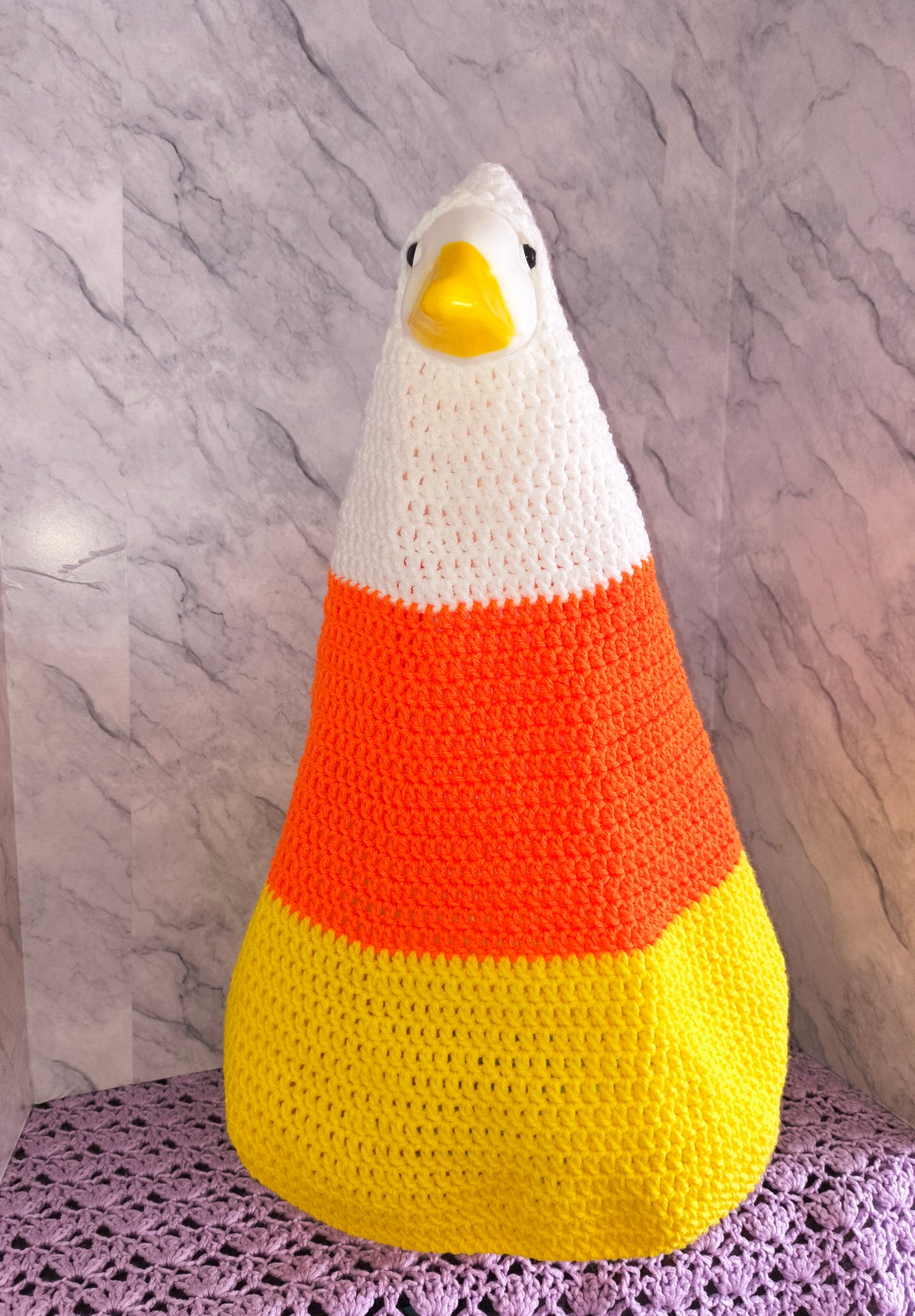 23" Porch Goose Candy Corn Costume (MADE TO ORDER)