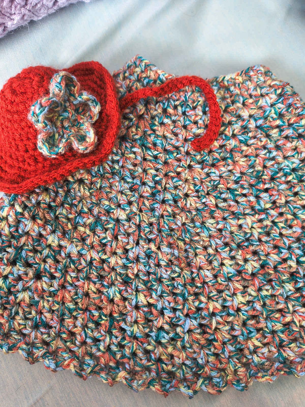 19.6-21" Porch Goose Dress and Sunhat Set