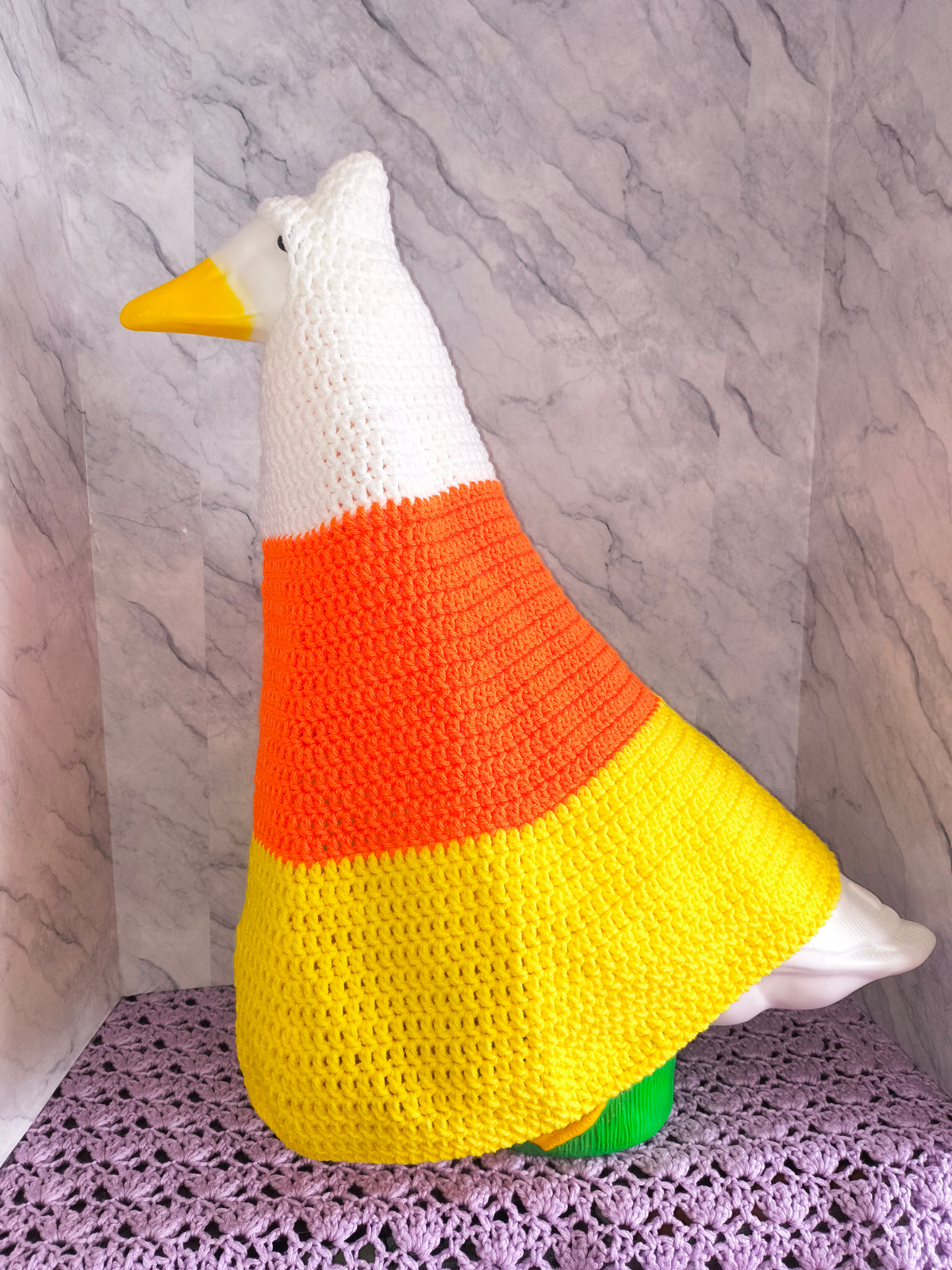 23" Porch Goose Candy Corn Costume (MADE TO ORDER)